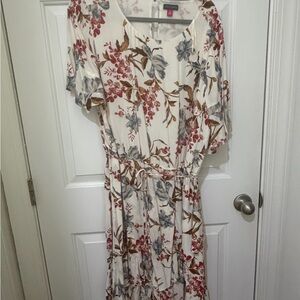 Vince Camuto Floral Print Women's Dress